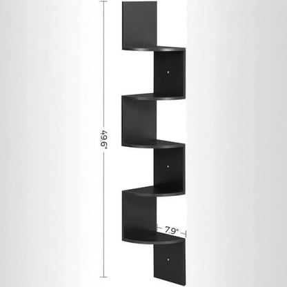 Wall-mounted Multi-layer Floating Shelf, Storage Display Rack for Home, Bedroom, Living Room, Office