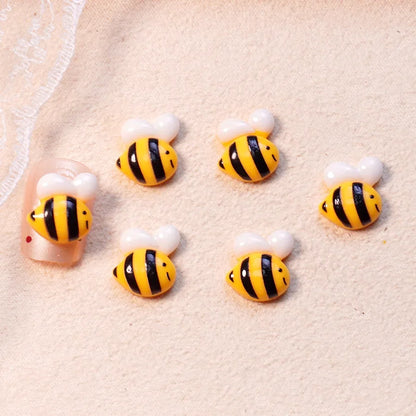 random12Pcs Disney Winnie The Pooh Honey Pot Resin Charms, cute Cartoon nail decorations, nail art，diy accessories