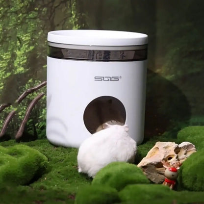 Bite Resistant Hamster Ice Nest Plastic Detachable Hamster Air Conditioning Nest Relieving Heat Summer Hamster House