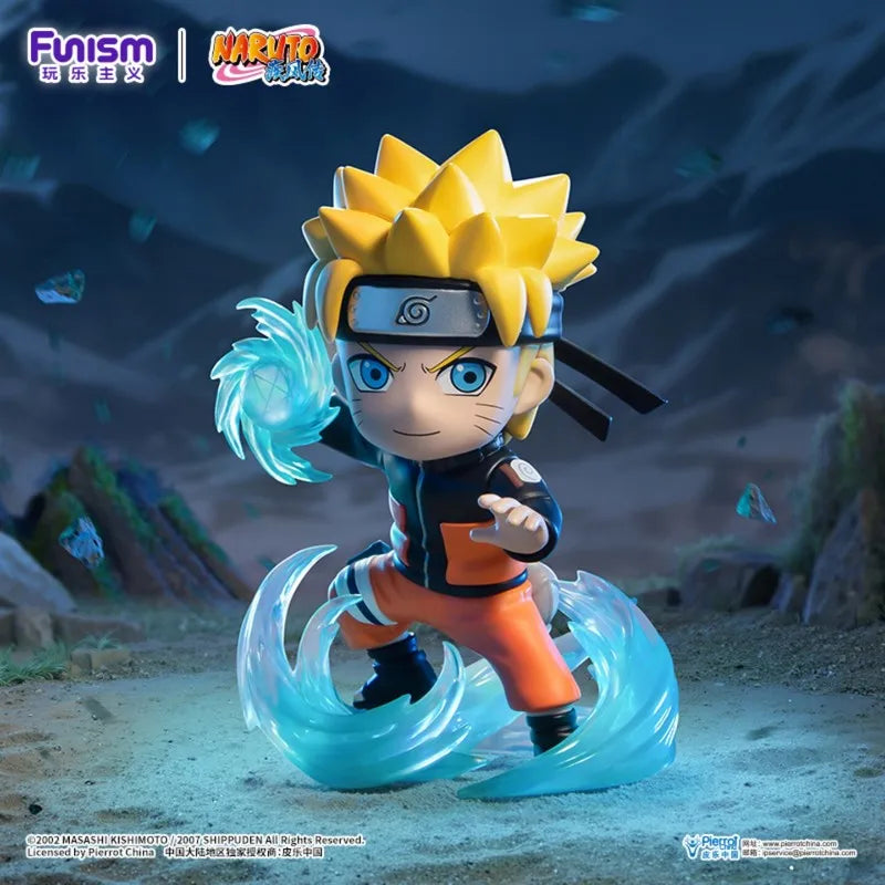 In Stock FUNISM NARUTO SHIPPUDEN Chronicles Great Ninja War Series Blind Box Vol.1 Figure Cute  Desktop Toys  Birthday Gift