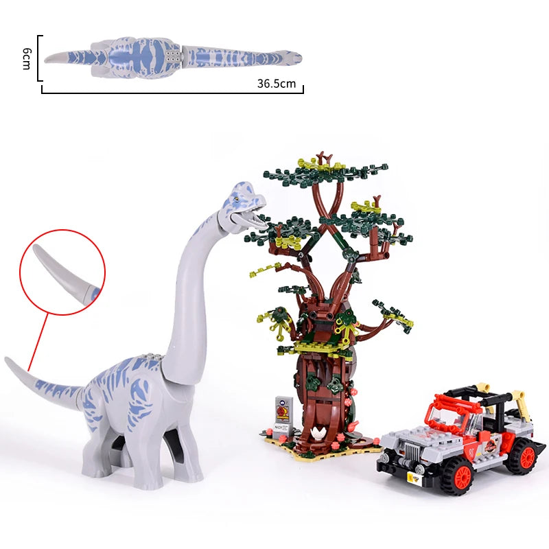 Jurassic Dinosaurs World Animal Park Blocks Building Brick Dinosaur Figures City Dino Robot Dinosaurios Toys For Children Gifts