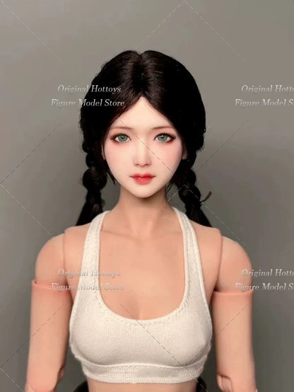 19 Style 1/6 Scale Female Soldier Scene Accessories Tang Li Head Cover Wigs Series For 12-inches Action Figure Doll Bald Head
