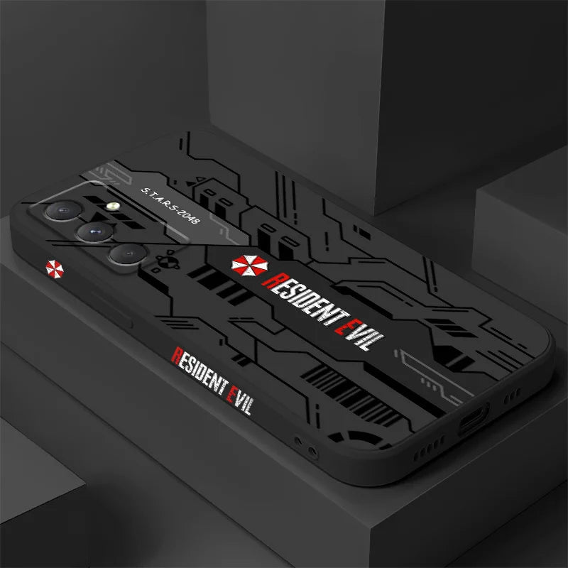Resident evil Phone Case For Samsung Galaxy A55 A35 A25 A15 A56 A36 A26 A16 A06 A05 A05S A54 A34 A24 A14 A04 A04S A04E 4G 5G C