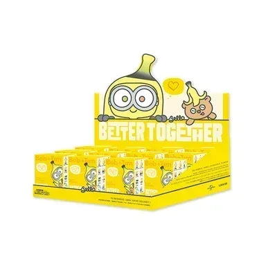 POP MART Minions: Rise of Gru Better Together Series Genuine Blind Box Mystery Box Guess Bag Toys Doll Cute Anime Figure Desktop