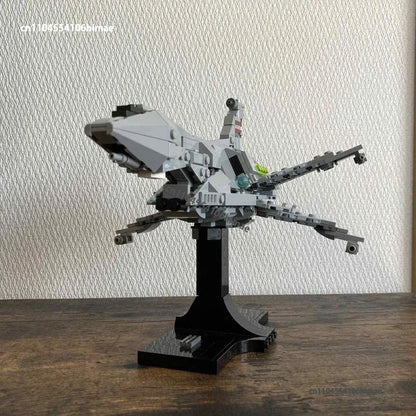 NEW Star Fox Great Fox Midi-Scale Building Block Model DIY Spaceship Military Sci-fi Movie Assembly Brick Kid Toy Christmas Gift