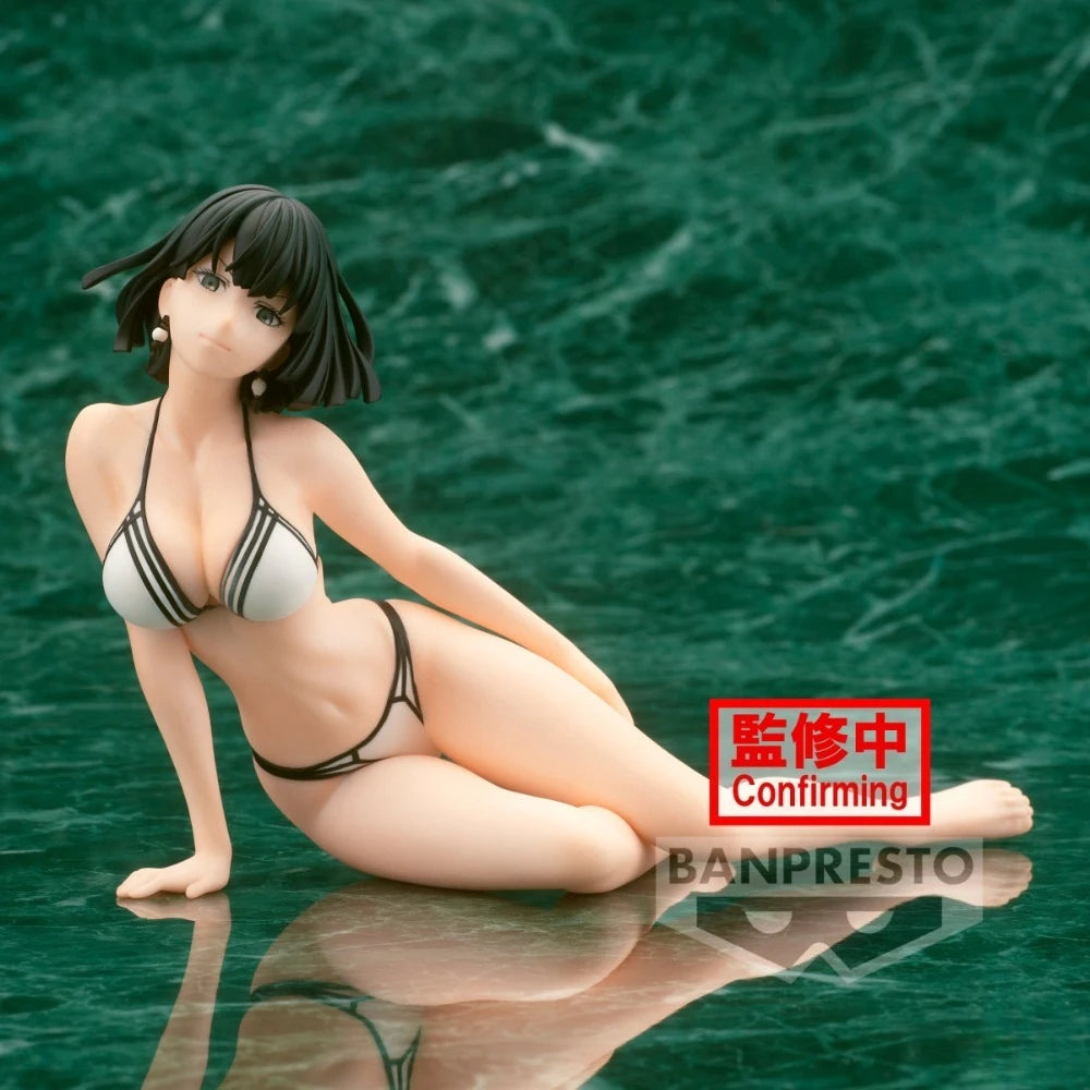 In Stock Bandai Original Genuine Banpresto Anime One Punch Man Jigoku No Fubuki Celestial Vivi 11cm Model Toy Figures Xmas Gift
