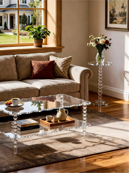Transparent Acrylic Side Table