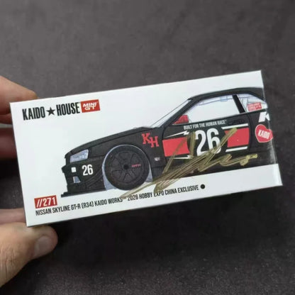 In Stock 1:64  2026 HEC Beijing Model Exhibition  Limited Edition Alloy Die-Cast Resin Miniature Replica Model Miniature Replica