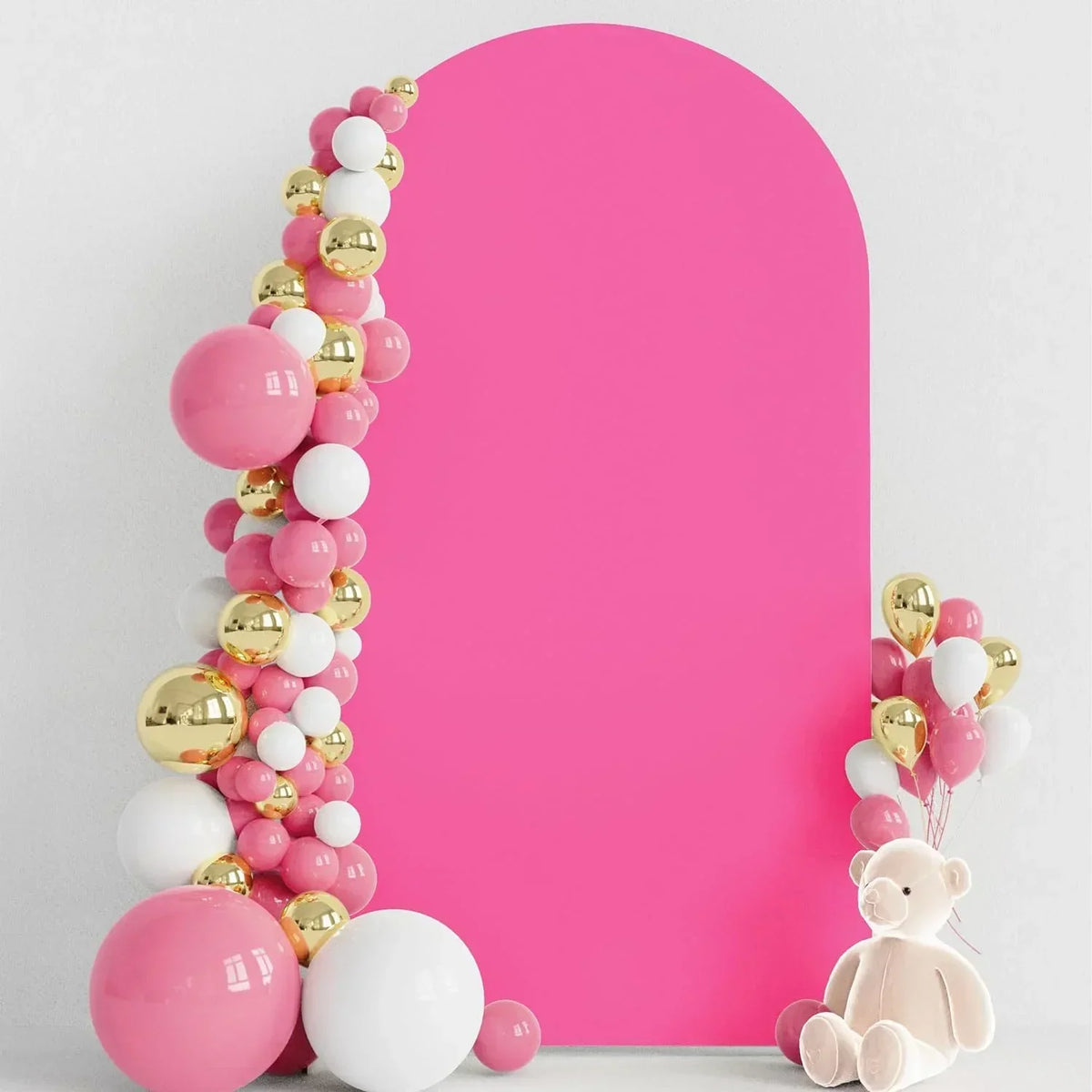 Solid Colours Arch Backdrops Cover Wedding Party Photography Backdrops Photo Kids Birthday Party Table Cover Decoration