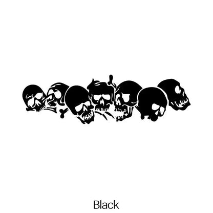 Skull Skeleton Car Sticker Fashion Waterproof Vinyl Decal Car Styling Decoration Accessories
