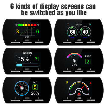 Car Electronic Throttle Controller Accelerator Tuning For Car 9 Drives 5 Modes Racing Accelerator Potent Booster For All Cars