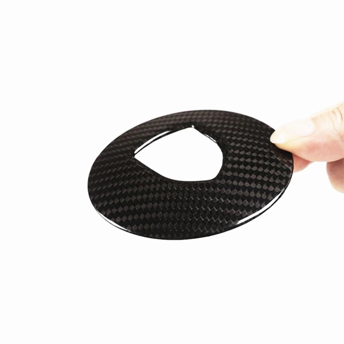 For Porsche 718 911 Cayenne Macan Cayman Car Interior Sitcker Carbon Fiber Steering Wheel Panel Cover Trim Center Board Frame