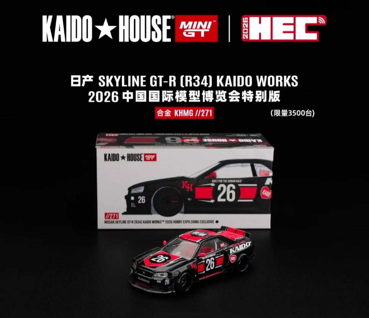 In Stock 1:64  2026 HEC Beijing Model Exhibition  Limited Edition Alloy Die-Cast Resin Miniature Replica Model Miniature Replica