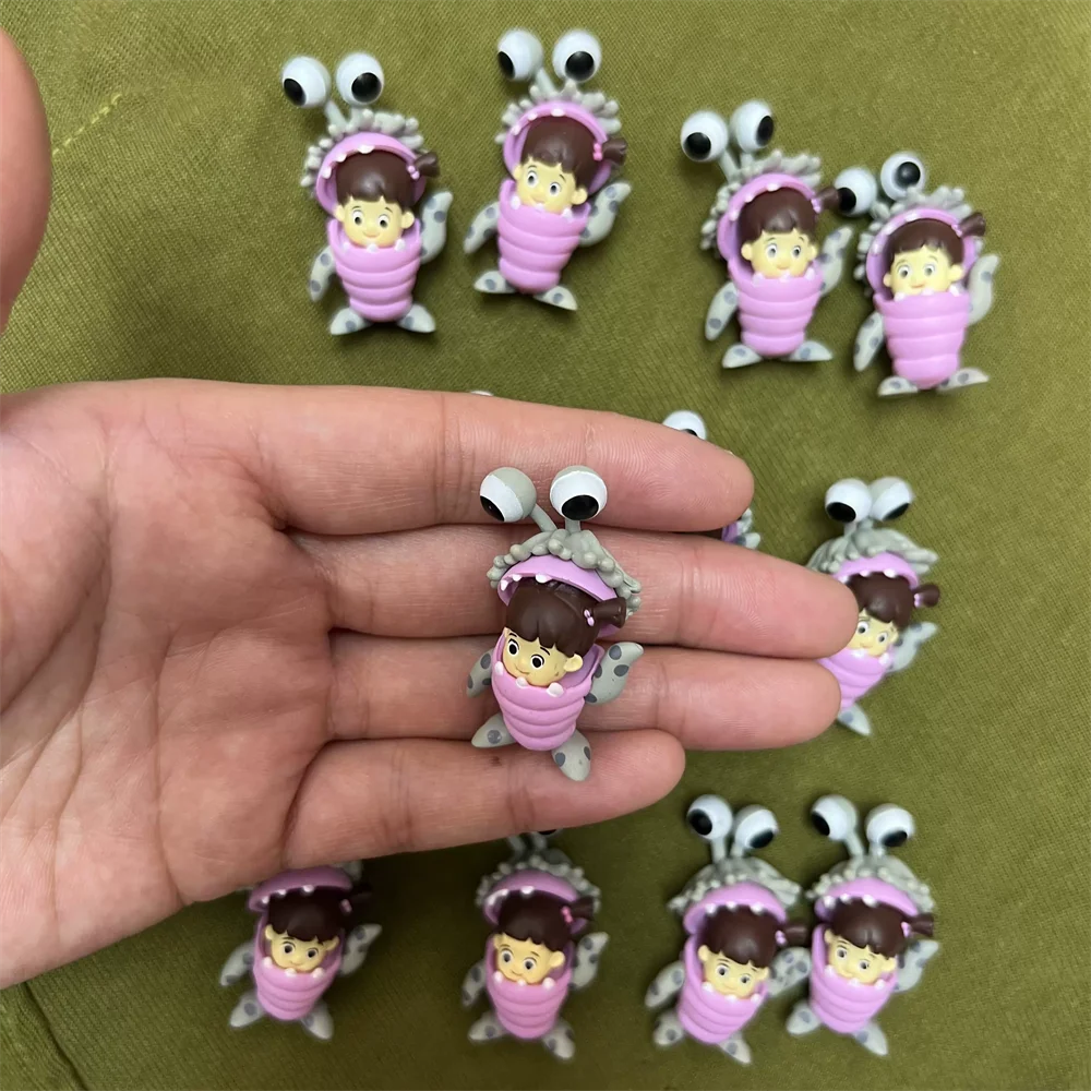 Disney original 100th Mini Figureines Bottle Toy  Princess Series Villain Series Figurine Toy Model For Kids Gifts