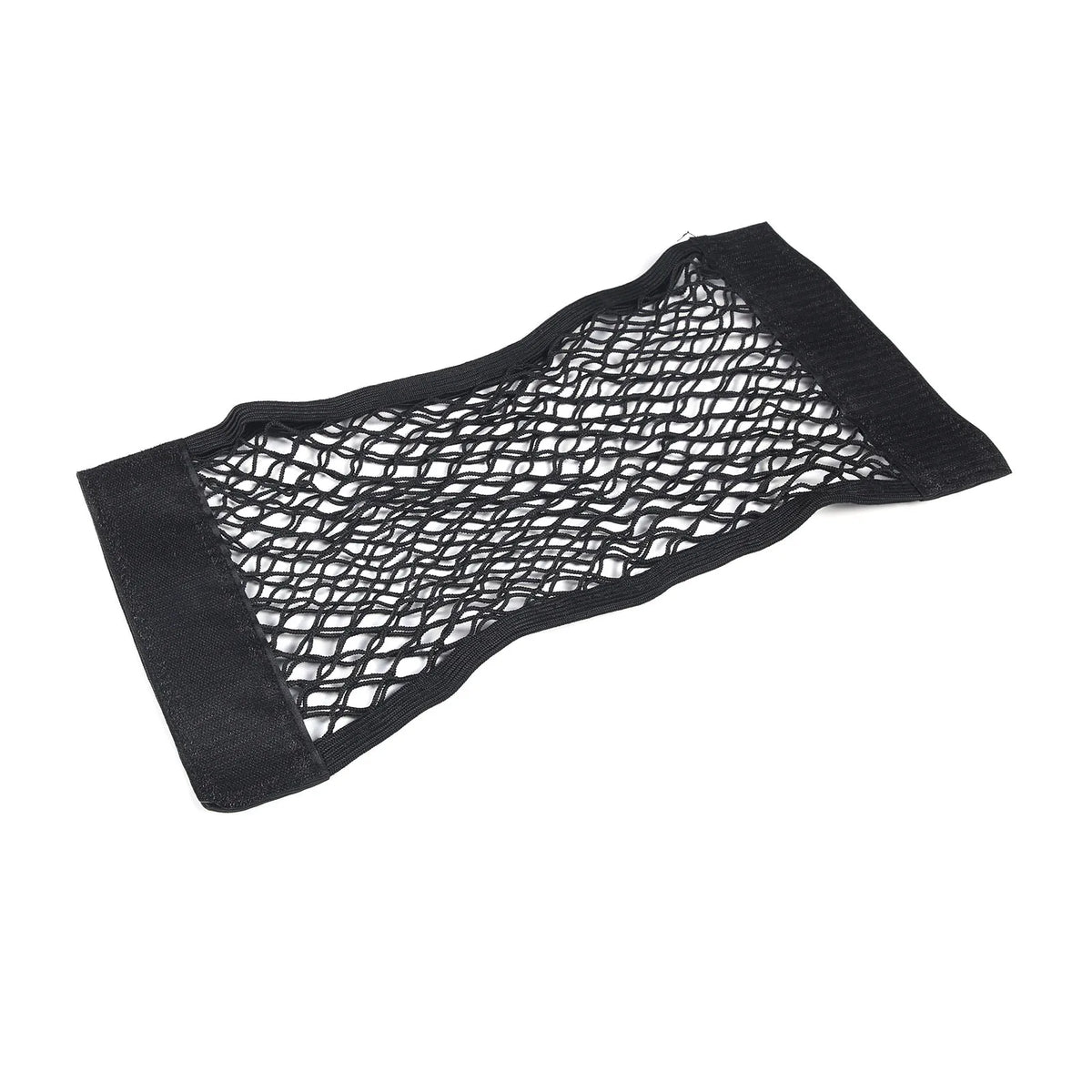 For Toyota Cruiser Prado 2024+ Car Back Rear Mesh Trunk Seat Elastic String Net Magic Sticker Universal Storage Bag Pocket Cage