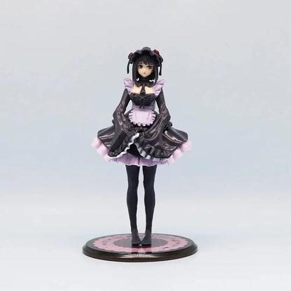 2 Kinds My Dress-Up Darling Anime Figure Black Maid Outfit Kitagawa Marin Action Figure Shizuku Kuroe Figurine Collection Model