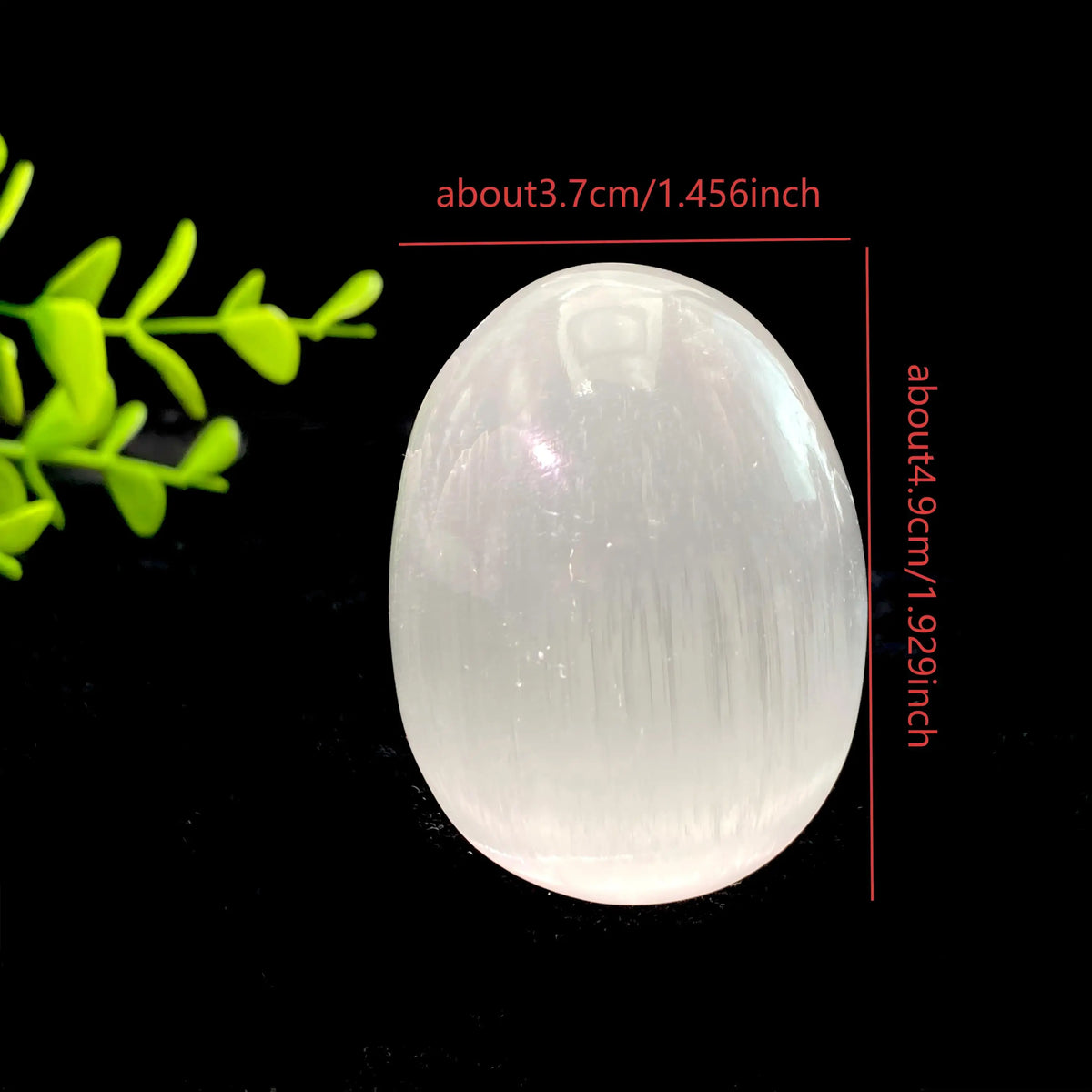 Random 1PC High Quality Natural Selenite Egg,Birthday Gift,Men/Women Gift,Scene Decoration,Crystal Ornaments,Table Decoration.