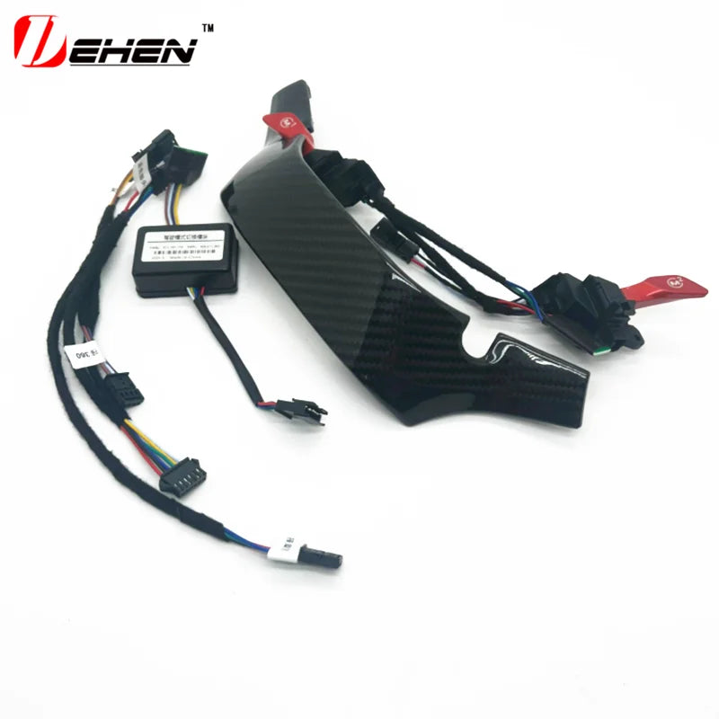 Carbon fiber Steering Wheel  M1 M2 Button Switch module Sport Mode Switching For BMW G20 G22 G26 G42 G30 G32 G01 G02 G05 G14 G12