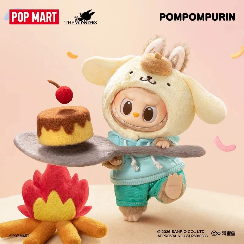 POP MART LABUBU THE MONSTERS SANRIO CHARACTERS Series Vinyl Plush Genuine Blind Box Mystery Box Guess Bag Toys Cute Anime Figure