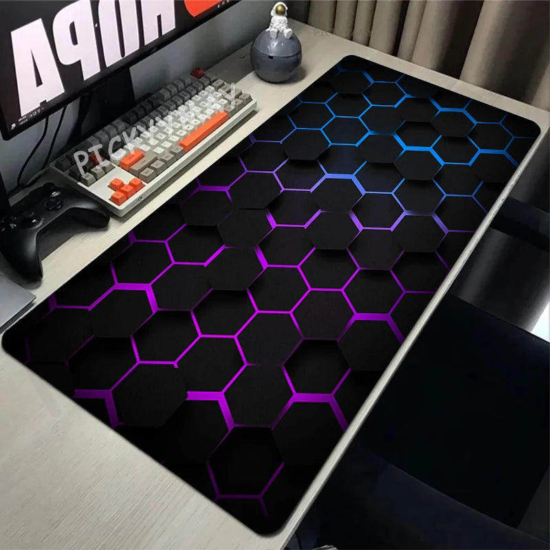 Geometric Large Mouse Pad 100x50cm Big Computer Mousepads Minimalism Mousepad Big Keyboard Mat Gamer Mouse Pads Desk Mats