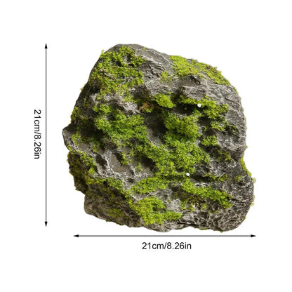 1 Piece Simulated Moss Stone Fake Rock For Indoor And Outdoor Garden Decoration Artificial Landscape Home Decoration