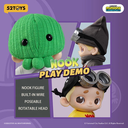 52TOYS NOOK & MINIONS Plush Figure Anime Figure Edition Collection Ornaments Surprise Gift Toys