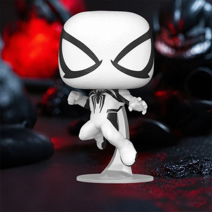 Original Funko Pop 1025 Marvel Spider‑Man 2 GamerVerse Anti‑Venom Suit Peter Parker Figure Collectible Model Toy Ornament Gift