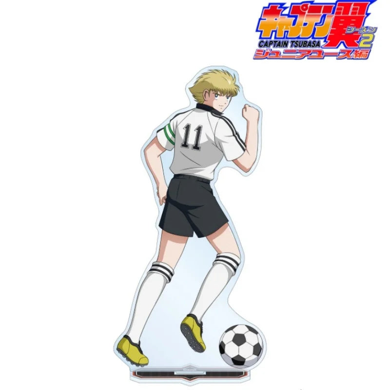 Anime Captain Tsubasa Ozora Tsubasa Combat ShadowVer Acrylic Stand Model Plate Keychains Desk Decorations