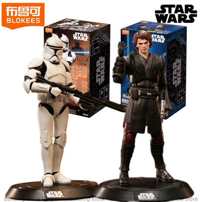 BLOKEES Star Wars Building Block Man Beyond Anakin Skywalker CLONE TROOPER Splicing Model Ornament Toy Collection Gift