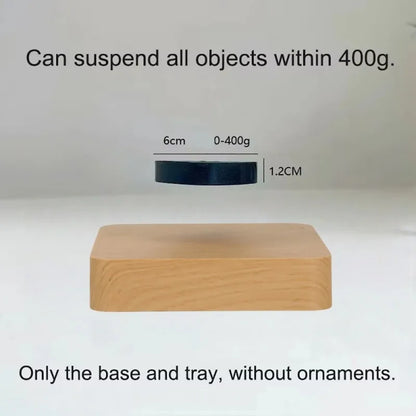 Levitating Display Stand Magnetic Floating Display with Stand for Toys Figures Miniatures Automatic Rotating Creative Gifts