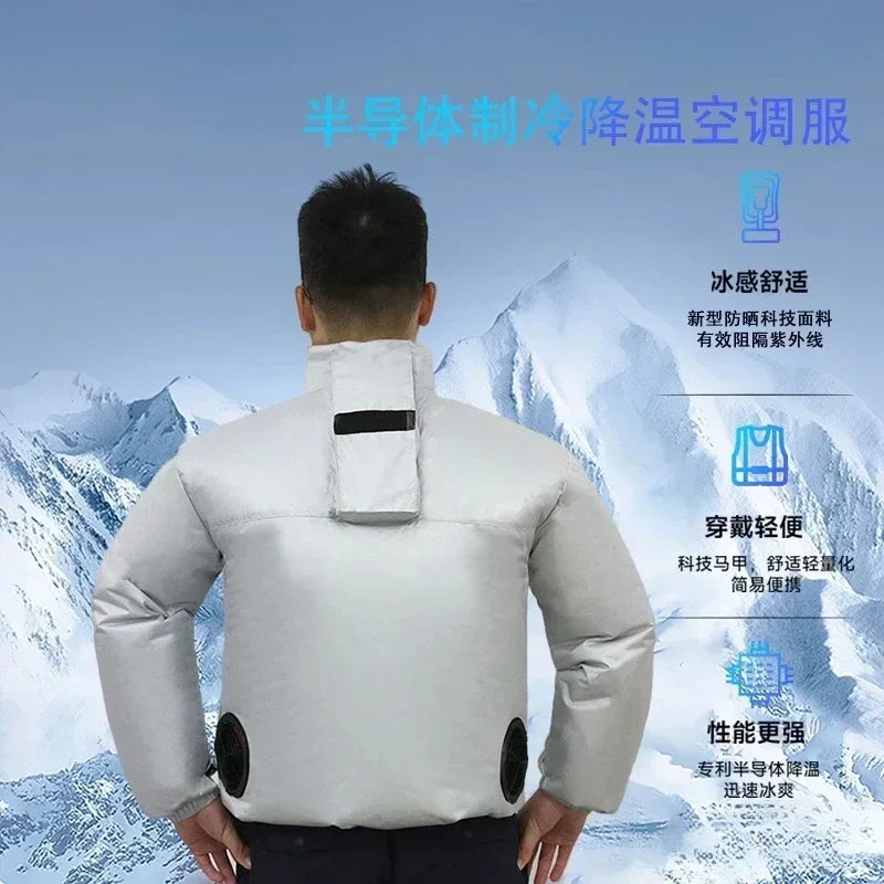 Refrigeration Circulation Cooling Conditioning Clothes Outdoor Site Heatstroke Prevention