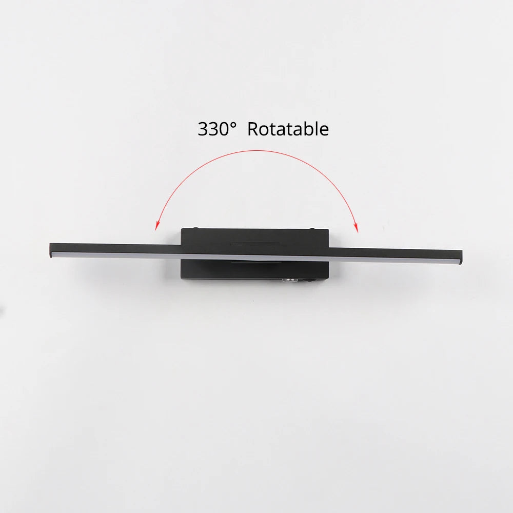 Rechargeable Battery LED Wall Light With Touch Switch Dimming Bedroom Bedside Wall Lamp Aluminum Iron Type-C DC5V Night Light
