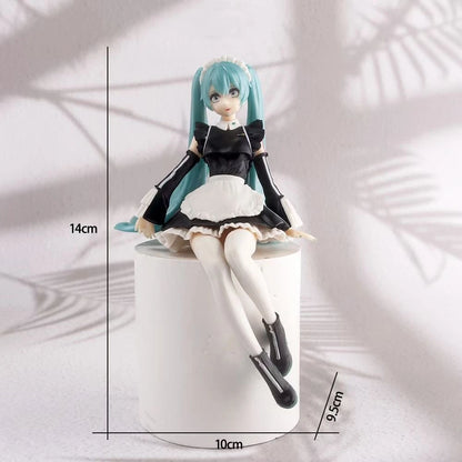 Hot Kawaii Girl Hatsune Miku Anime Figure Fashion Subclture Miku Action Figure Birthday Gift PVC Collection Model Doll Toys