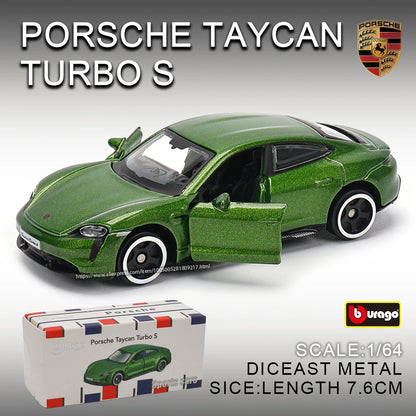 Bburago 1959 CADILLAC Lamborghini Porsche Benz BMW volkswagen Scale Car Model Replica Collection Kids Xmas Gift Toys for Boys