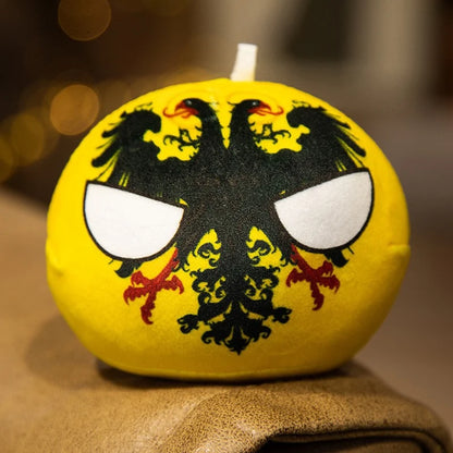 Country Ball Plush Toys 70 Styles 10cm Polandball Pendant Country Balls Countryball Stuffed Doll Xmas Birthday Gifts for Kids
