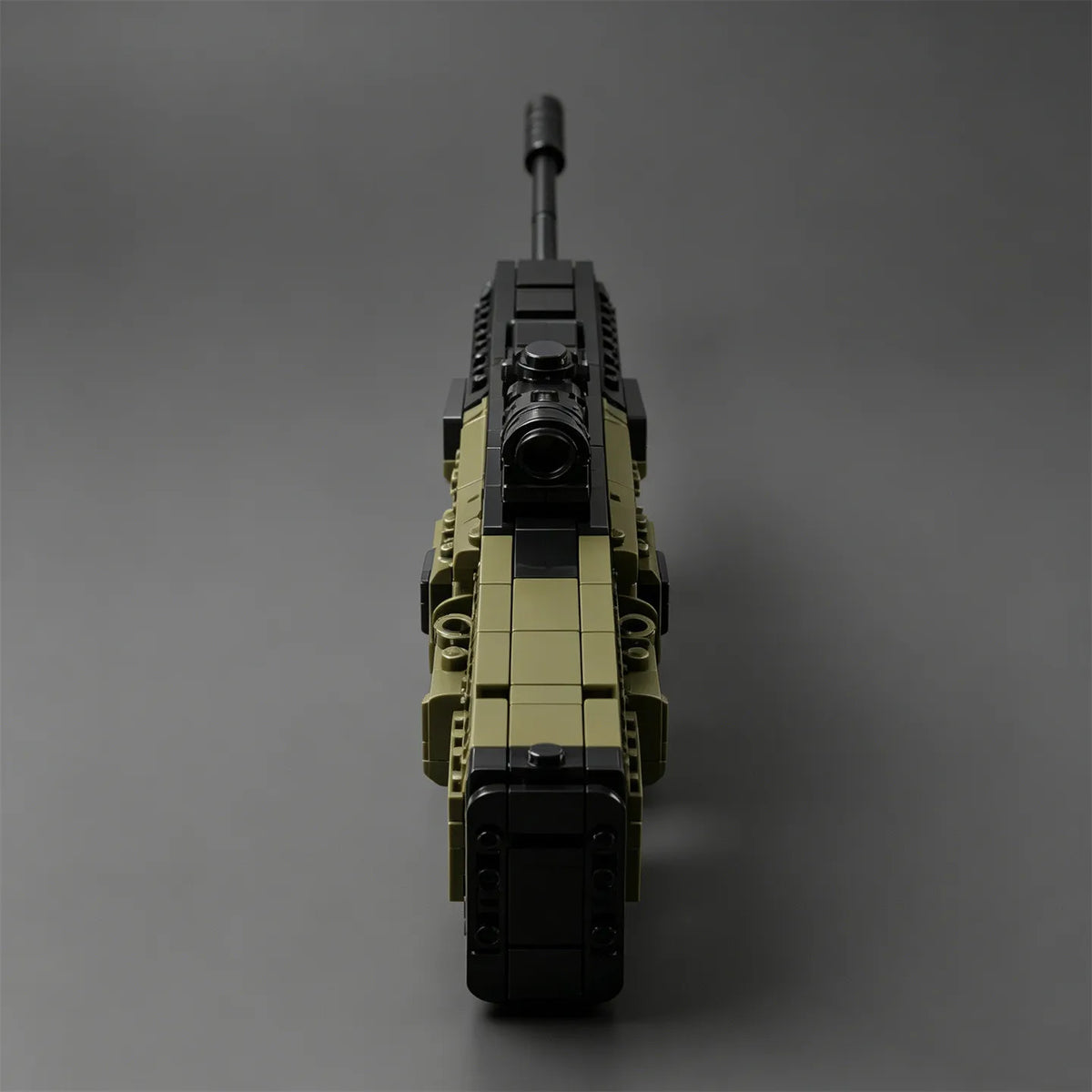 British AWM Sniper Rifle Building Block Model Gun —MOC Barrett Heavy Sniper Rifle