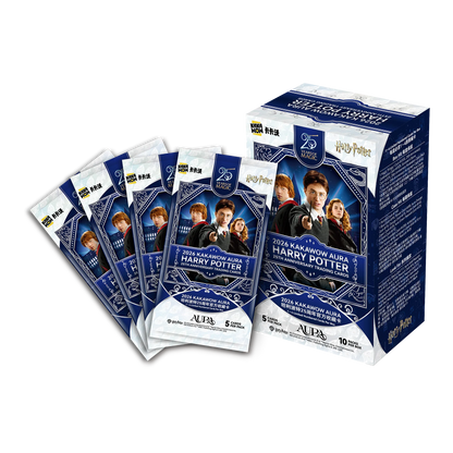 KAKAWOW 2026 AURA Harry Potter 25th Anniversary Trading Cards and BLASTER