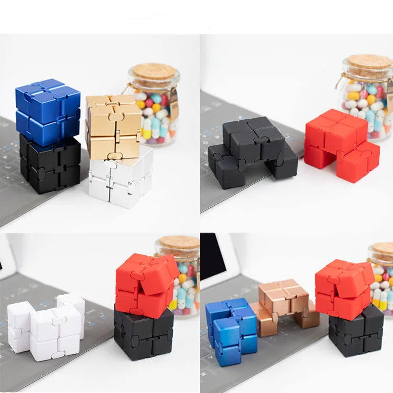 Infinite Magic Cube Infinity Cube Fidget Toy EDC  Sensory Relieve