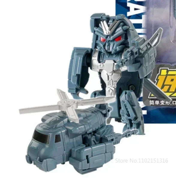 Children Toys Mini Transformation Robot Kit Toys Models 2 In 1 Deformed Car Toy Robots Toys for Kids Gift  Action Figure