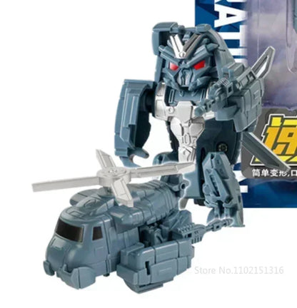 Children Toys Mini Transformation Robot Kit Toys Models 2 In 1 Deformed Car Toy Robots Toys for Kids Gift  Action Figure