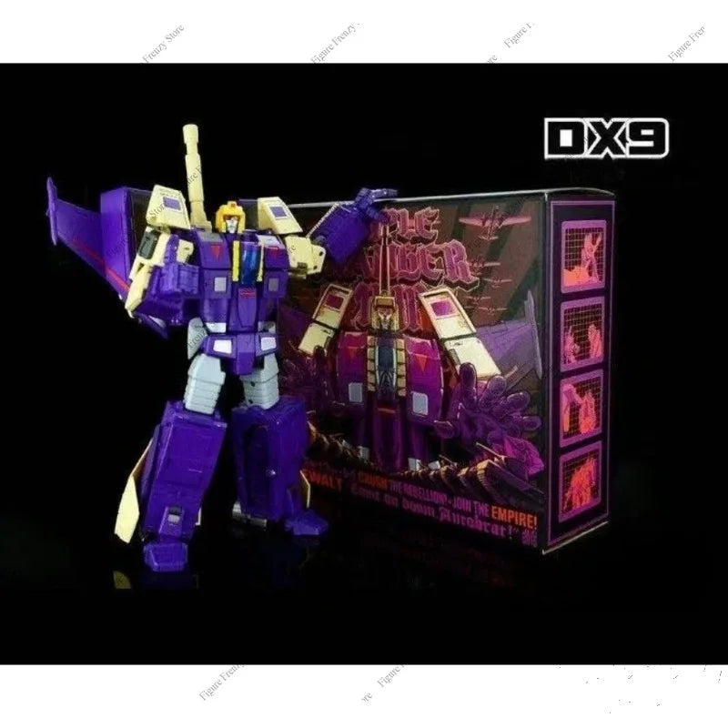 Special Offer Transformation Toy DX9 D08 Lightning Three-Transformation Aircraft Tank Mol Exquisite Action Robot Gift for
