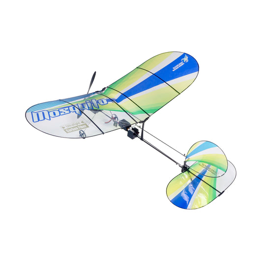 DW Hobby 360mm Mosquito Mini PET Film RC Aircraft Remote Control Plane Kit with Receiver 3ch Small RC Plane E43