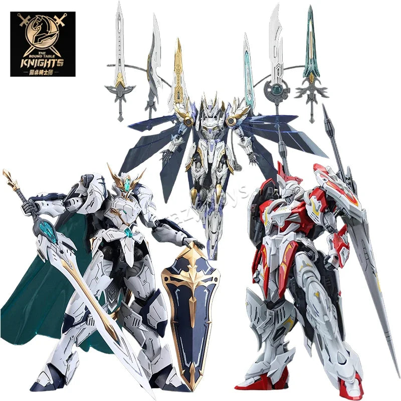 【In Stock】SNAA Round Table Knights Greatsword Tristan Percival Lamorak Gawain 1/144 Plastic Model Kit Action Figure Toy Gift