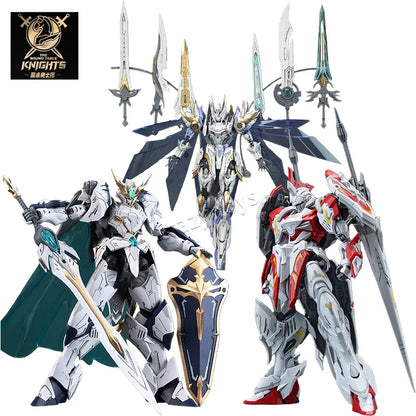 【In Stock】SNAA Round Table Knights Greatsword Tristan Percival Lamorak Gawain 1/144 Plastic Model Kit Action Figure Toy Gift