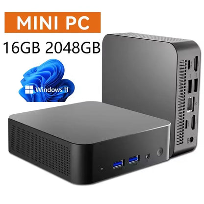 2026 Mini PC Core I9 10980HK Windows 11 Pro Desktop Pc Gaming Computer 16GB 32GB RAM 1/2TB SSD WiFi6 BT5.2 4K HD Gaming Mini PC