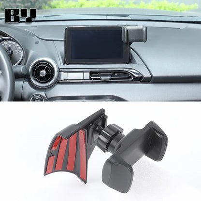 For Mazda MX5 MX-5 ND 2016-2024 ABS central control air outlet right mobile phone holder GPS navigation holder car accessories