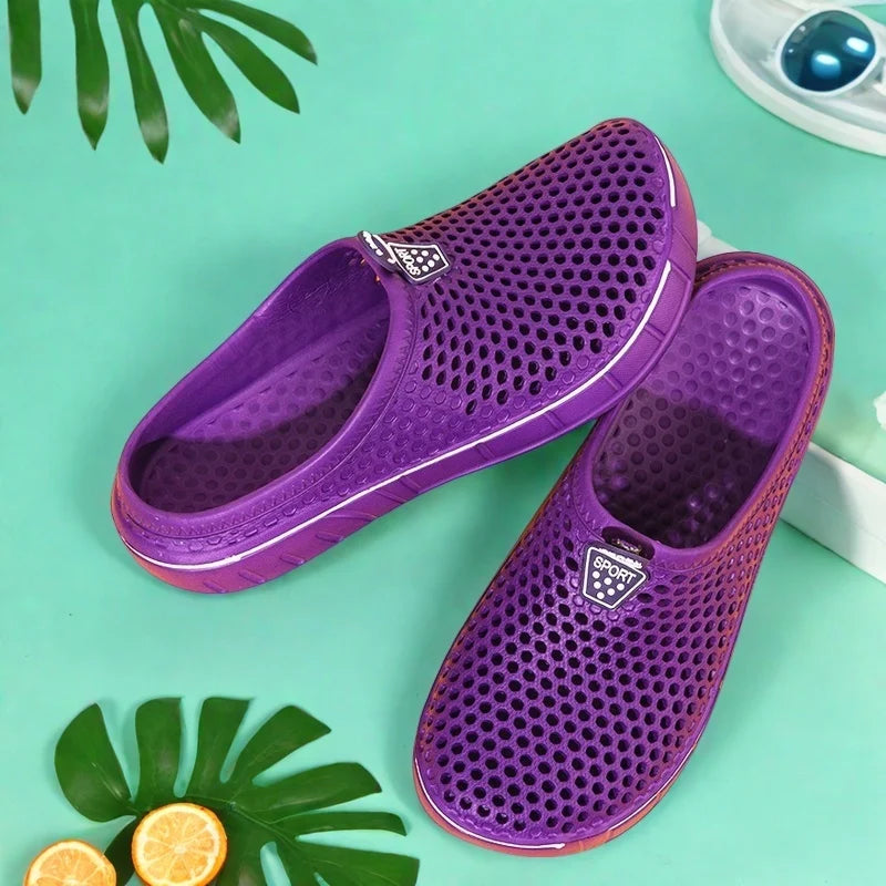 Couple's Style Lightweight Anti-Slip Ladies' Thong Slippers Multiple Colors Available Simple Design Pure Color Sandals