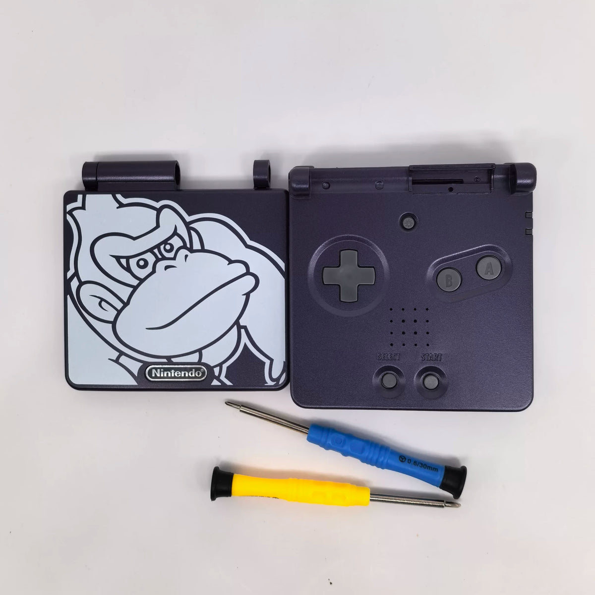 For GBA Game Boy Advance Sp Replacement Shell Custom Printed Housing For Retro Game Console Repair Super Mario Limited Edition