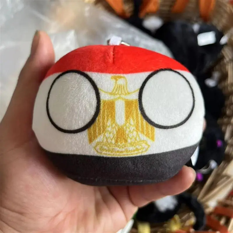 Country Ball Plush Toys 70 Styles 10cm Polandball Pendant Country Balls Countryball Stuffed Doll Xmas Birthday Gifts for Kids