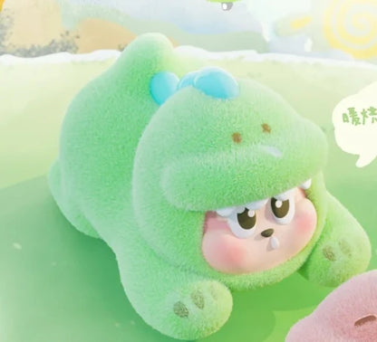 THE SLLO Dinosaur Hairy Dragon Series Blind Box Toys  Figure Surprise Mystery Box Dolls Girls Gift